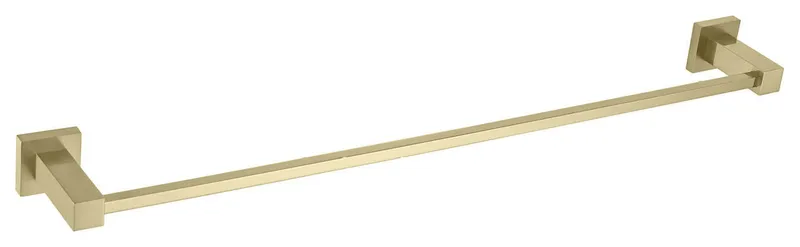 Cube 24" Bathroom Towel Bar KBA1504, Brushed Gold