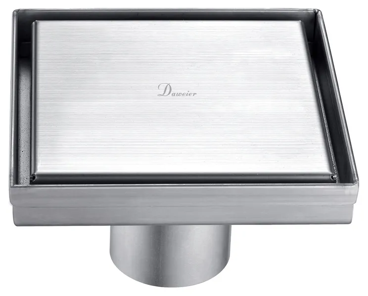 Daweier 5" Shower Floor Square Drain