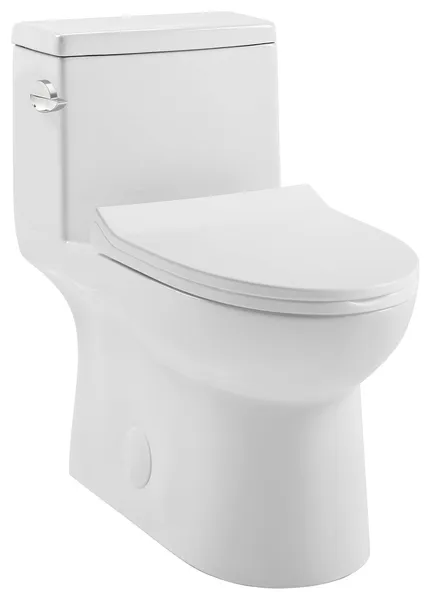 Daxton One-Piece Elongated Left Side Flush Toilet 1.28 gpf