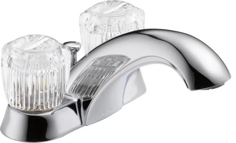 Delta 1.5 GPM 2-Handle Center Set Faucet, Polished Chrome