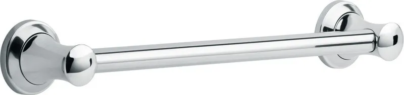 Delta 18" Transponder Bath Safety Grab Bar, Polished Chrome