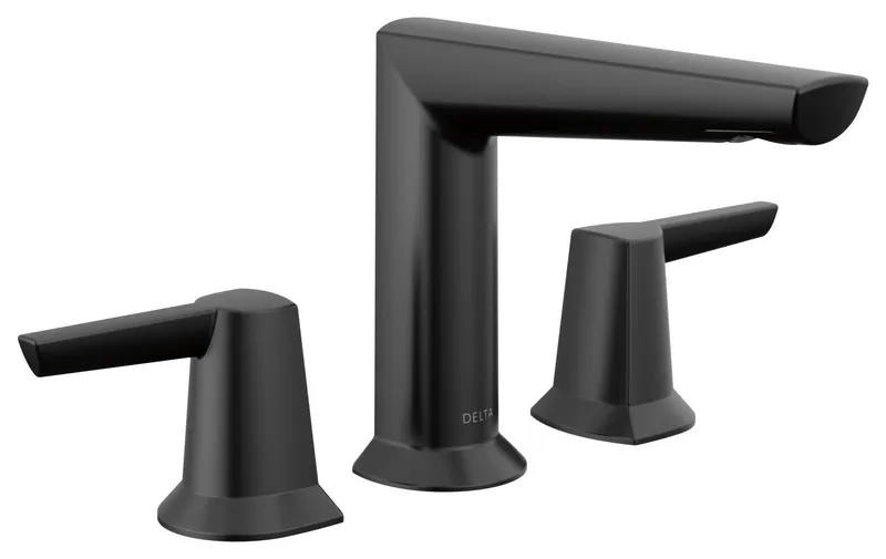 Delta 3571-MPU-DST Galeon 1.2 GPM Widespread Bathroom Faucet - Matte Black