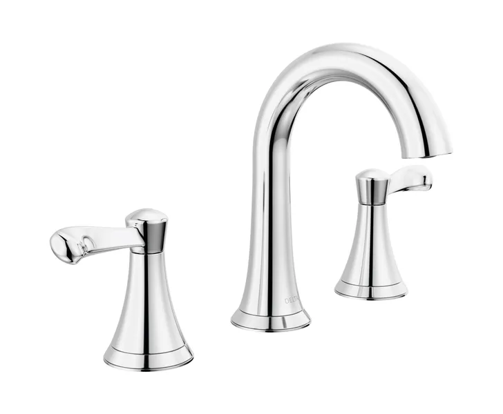 Delta 35897LF Esato 1.2 GPM Two Handle Wisespread Bathroom Faucet - Chrome