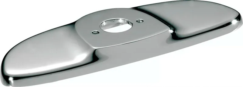 Delta 4" 1-Hole Metering Cover Plate, Polished Chrome