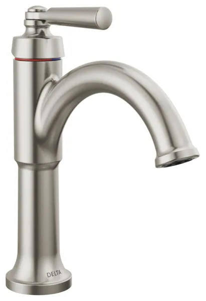 Delta 535-MPU-DST Saylor 1.2 GPM 1 Hole Bathroom Faucet - Brilliance Stainless