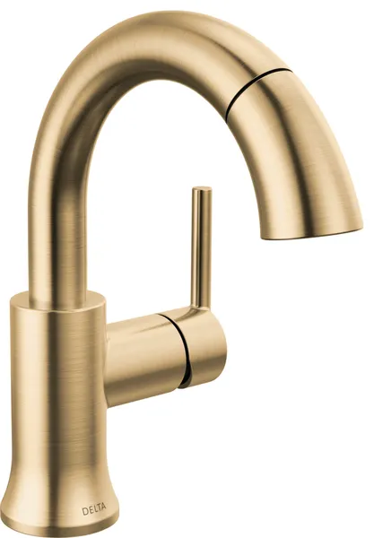 Delta 559HAR-PD-DST Trinsic 1.2 GPM 1 Hole Bathroom Faucet - Champagne Bronze