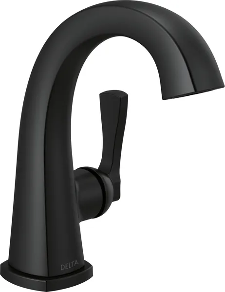 Delta 577-MPU-DST Stryke 1.2 GPM 1 Hole Bathroom Faucet - Matte Black