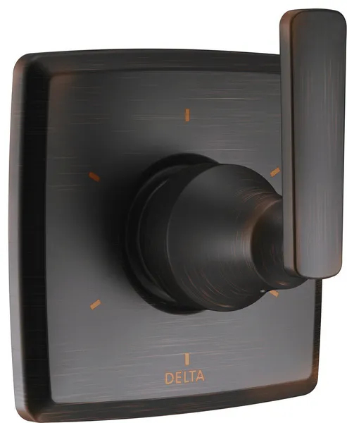 Delta 6-Setting Tub and Shower Diverter Valve, Venetian Bronze