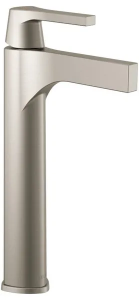 Delta 774-DST Zura 1 Hole Vessel Bathroom Faucet - - Brilliance Stainless