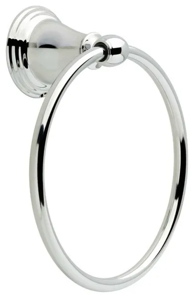 Delta 79646-PieceWindemere Bath Hardware Accessory Towel Ring, Polished Chrome