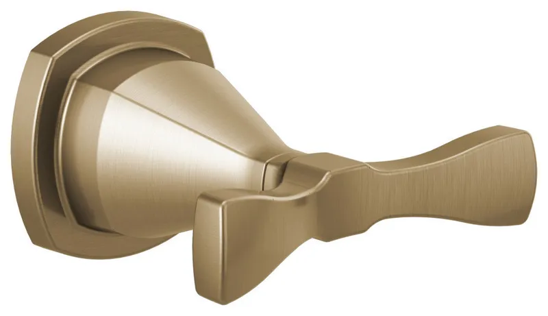 Delta Double Robe Hook Champagne Bronze