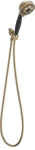 Delta H2Okinetic 5-Setting Shower Mount Hand Shower, Champagne Bronze