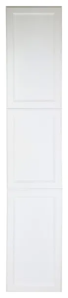 Delta Recessed White Enamel Medicine Cabinet 87h x 15.5w x 3.5d