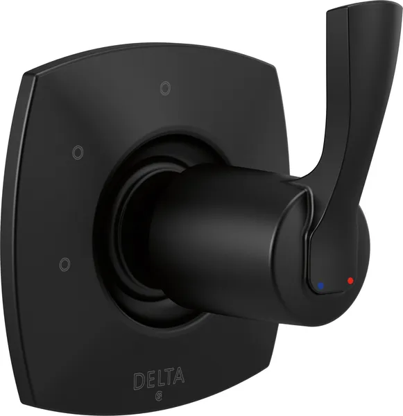 Delta T11876 Stryke Three Function Diverter Valve Trim - Matte Black