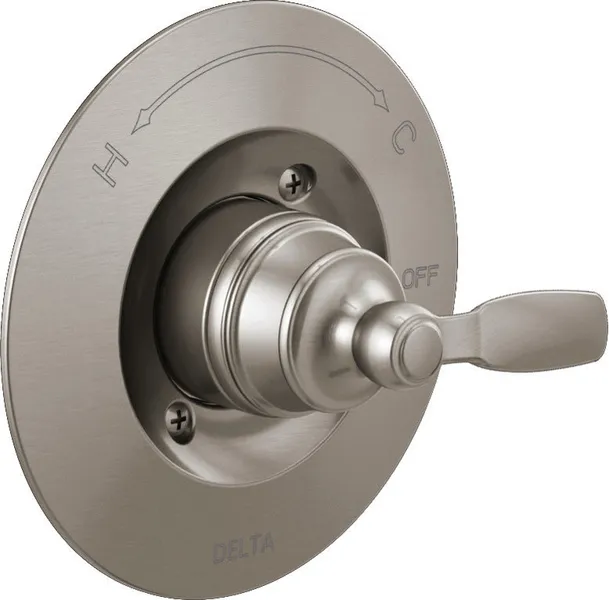 Delta T14032 Woodhurst Pressure Balanced Valve Trim Only - Brilliance Stainless