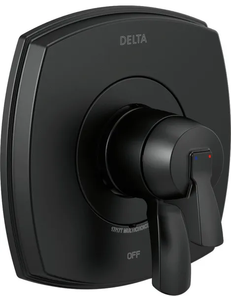 Delta T17076 Stryke Monitor 17 Series Dual Function Pressure - Matte Black