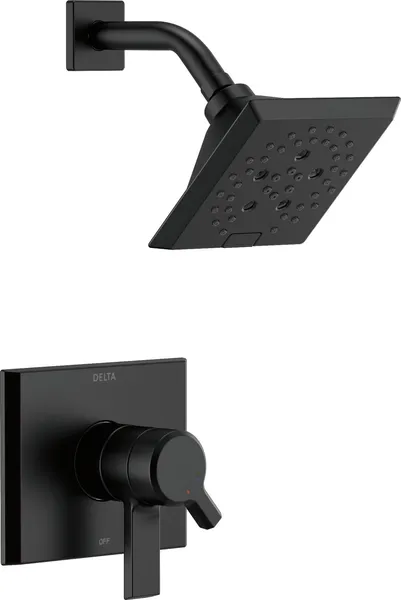 Delta T17299 Pivotal Shower Only Trim Package - Matte Black