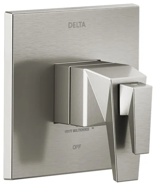 Delta T17T043 Trillian TempAssure 17T Series Dual Function - Lumicoat Stainless