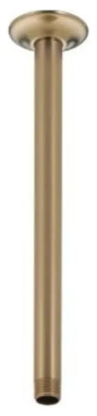 Delta U4998 14" Ceiling Mounted Shower Arm and Shower Arm Flange - Champagne
