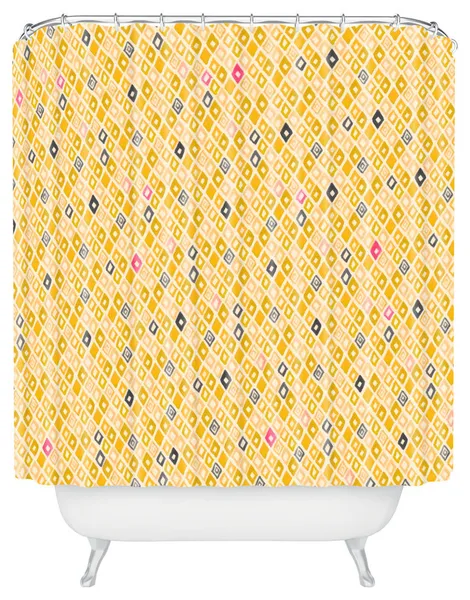 Deny Designs Cori Dantini Diamond Parade Shower Curtain