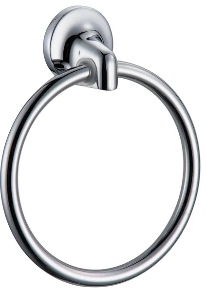 Design House 558106 Alta Bay 6-5/16" Wall Mounted Towel Ring - Polished Chrome