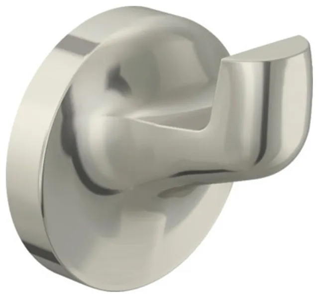 Design House 558130 Alta Bay Single Robe Hook - Brushed Nickel