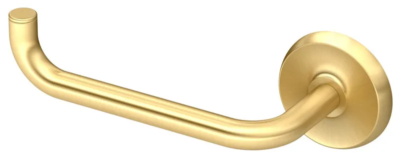 Designer II Euro Toilet Paper Holder, Brushed Brass