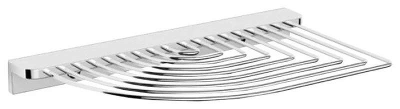 Dezi Shower Series Corner Wire Shelf, Polished Chrome