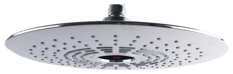 Digital Temperature Display Rain Shower Head