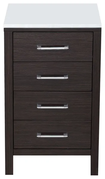 Dior 18" Side Cabinet, Espresso