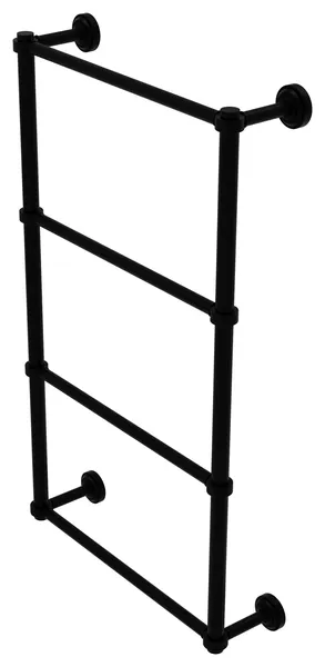 Dottingham Collection 4 Tier 36"Ladder Towel Bar With Groovy Detail