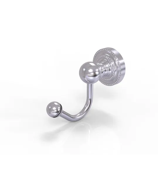 Dottingham Robe Hook, Satin Chrome