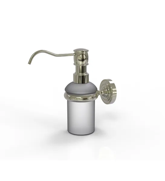 Dottingham Wall Mounted Soap Dispenser, Polished Nickel