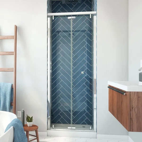 DreamLine Butterfly-S 30-31 1/2x74 Sliding Bi-Fold Shower Door, Chrome