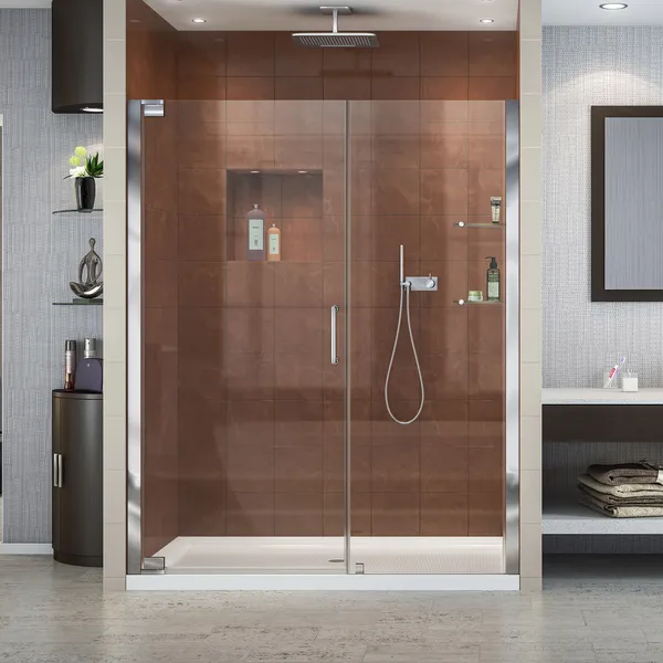Dreamline Elegance 51 To 53" Frameless Pivot Shower Door