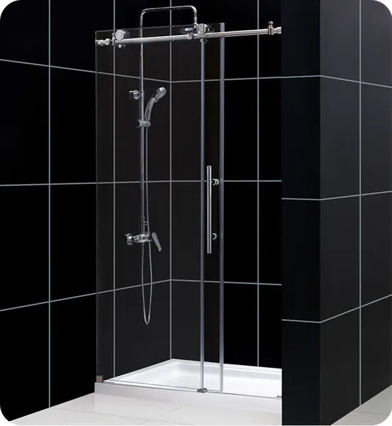 DreamLine Enigma-X Fully Frameless Sliding Shower Door, SHDR-61607610-07