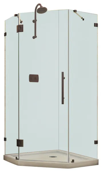Dreamline Prism Lux 34-5/16"x34-5/16"x72" Shower Enclosure
