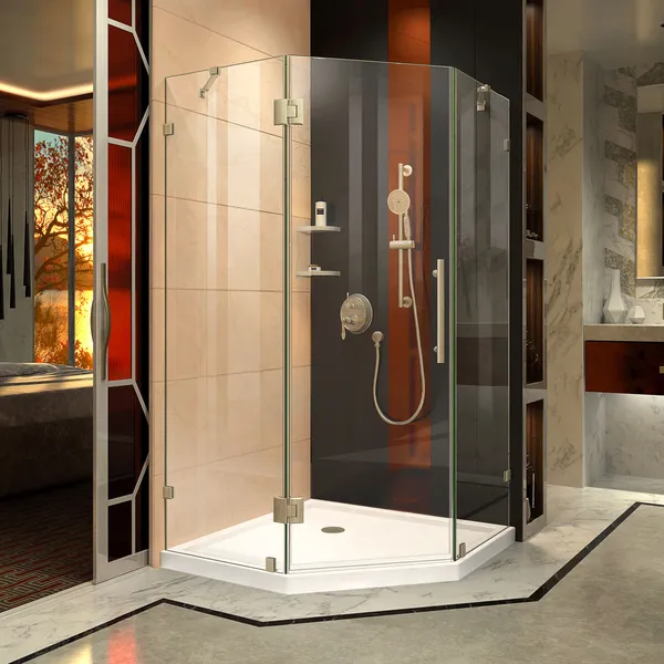 DreamLine Prism Lux Frameless Hinged Shower Enclosure, SHEN-2234340-04
