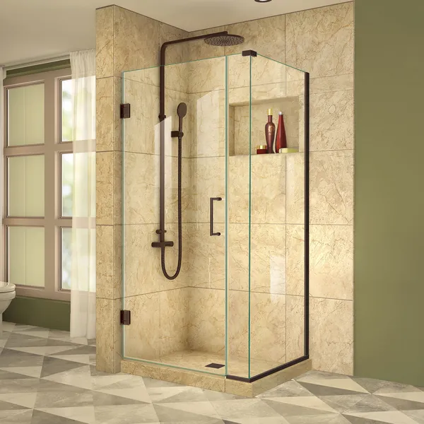 Dreamline Unidoor 33"x34-3/8"x72" Hinged Shower Enclosure