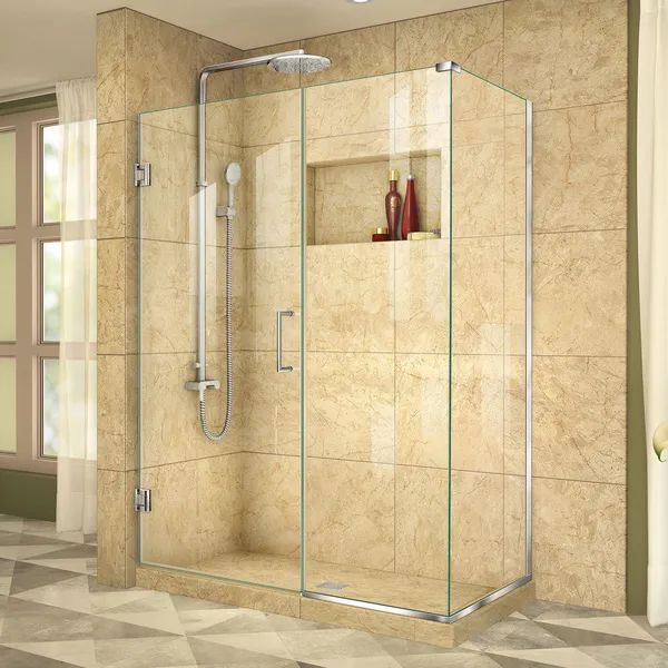 Dreamline Unidoor 50"x30-3/8"x72" Hinged Shower Enclosure