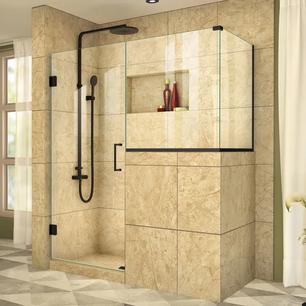 Dreamline Unidoor 57"x30.375"x72" Hinged Shower Enclosure