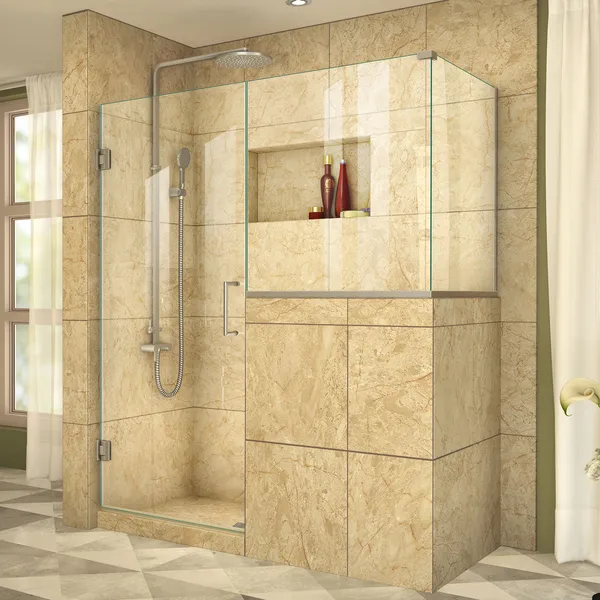 Dreamline Unidoor 59"x30.375"x72" Hinged Shower Enclosure
