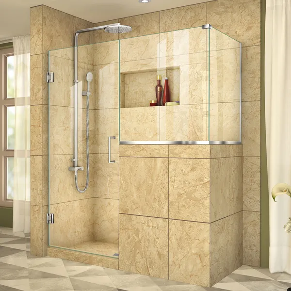 Dreamline Unidoor 60"x30.375"x72" Hinged Shower Enclosure