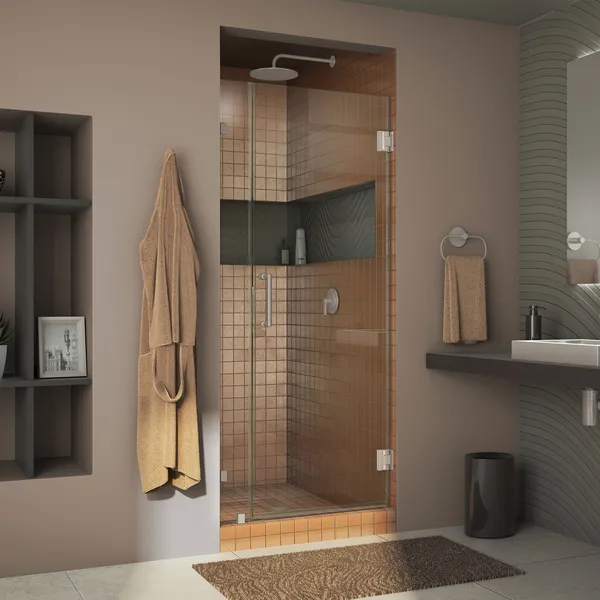 Dreamline Unidoor Lux 31" Frameless Hinged Shower Door