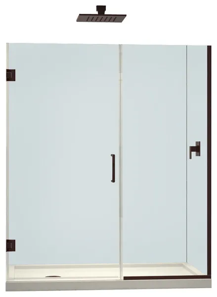 Dreamline Unidoor Min 29-1/2" To Max 30"x72" Hinged Shower Door