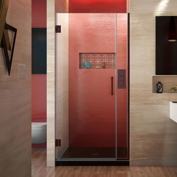 Dreamline Unidoor Min 29" To Max 29-1/2"x72" Hinged Shower Door
