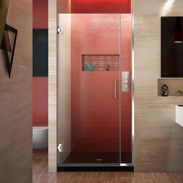 Dreamline Unidoor Min 30-1/2" To Max 31"x72" Hinged Shower Door