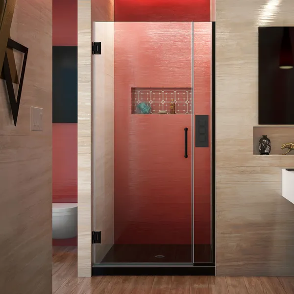 Dreamline Unidoor Min 36" To Max 36-1/2"x72" Hinged Shower Door