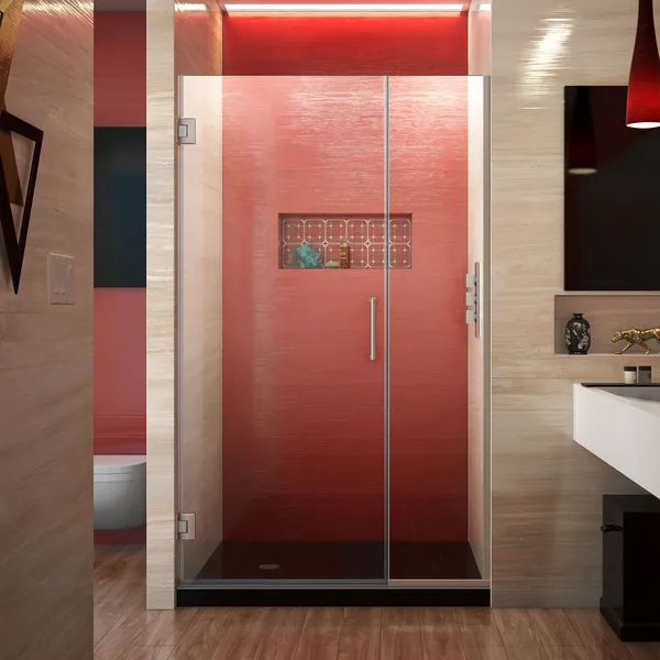 Dreamline Unidoor Min 38" To Max 38-1/2"x72" Hinged Shower Door