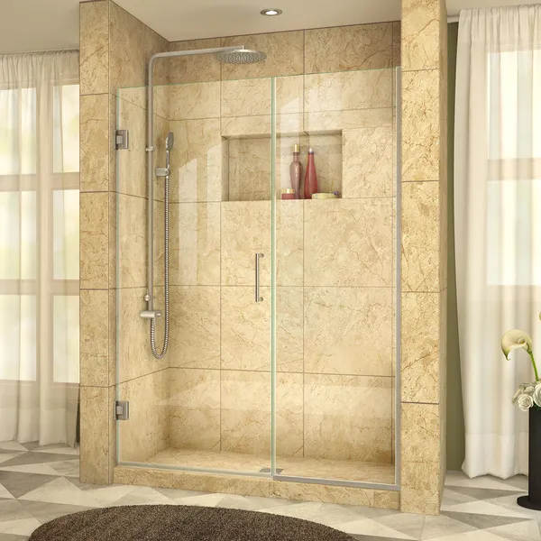 Dreamline Unidoor Min 49-1/2" To Max 50"x72" Hinged Shower Door